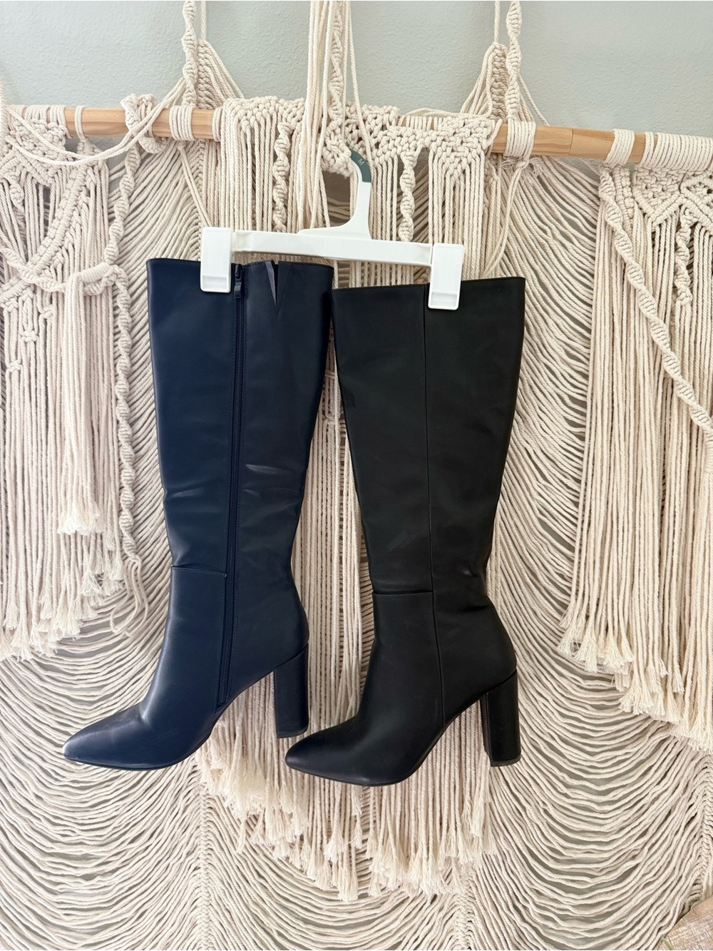 Classic Black Knee-High Women’s Boots
